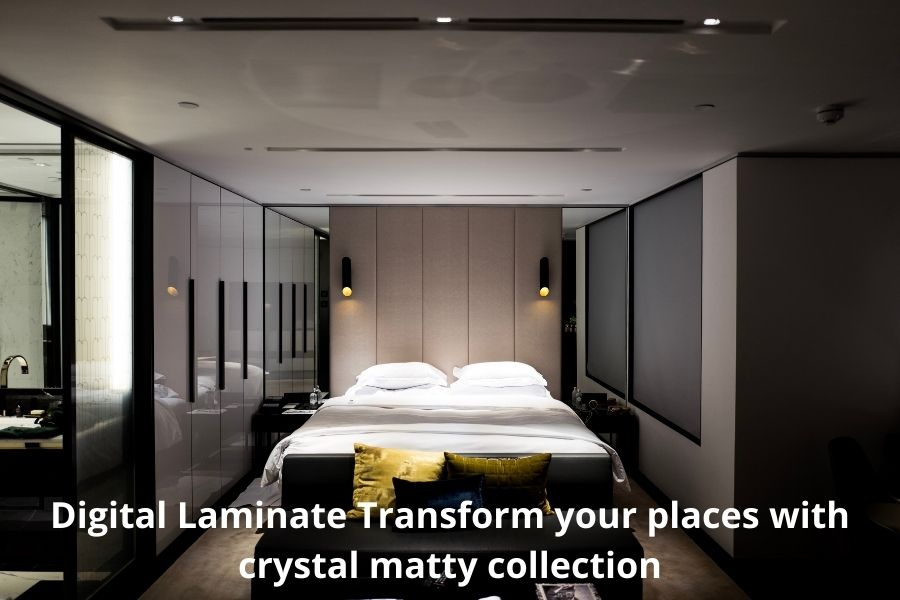 Digital Laminate Transform your places with crystal matty collection